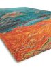 Flat Weave Rug Stay Turquoise 75x165 cm