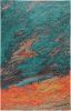 Flat Weave Rug Stay Turquoise 115x180 cm