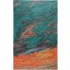 Flat Weave Rug Stay Turquoise 115x180 cm
