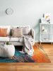 Flat Weave Rug Stay Turquoise 115x180 cm