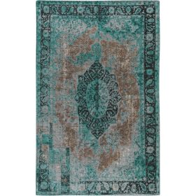 Flat Weave Rug Tosca Turquoise 115x180 cm
