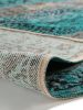 Flat Weave Rug Tosca Turquoise 115x180 cm