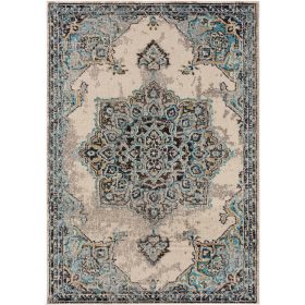 Rug Casa Beige/Turquoise 160x230 cm
