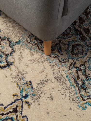 Rug Casa Beige/Turquoise 160x230 cm