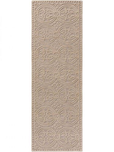 Gyapjúszőnyeg Windsor Grau/Beige 80x240 cm