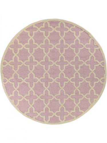 Gyapjúszőnyeg Kör alakú Windsor Pink o 120 cm