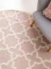 Gyapjúszőnyeg Kör alakú Windsor Pink o 200 cm