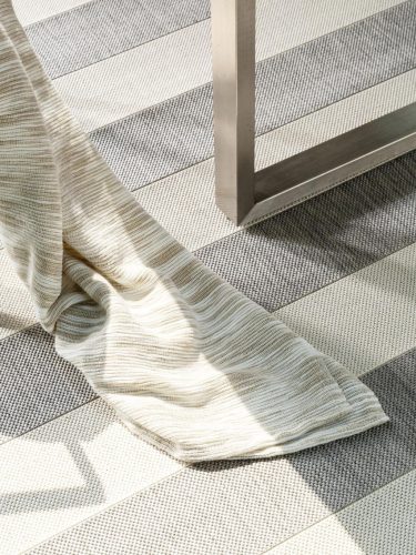 In- & Outdoor Rug Metro Grey 80x150 cm