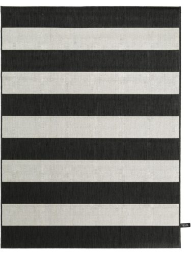 Kültéri és beltéri szőnyeg Metro Fekete 80x150 cm