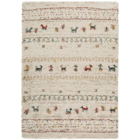 Shaggy rug Gobi Beige 200x290 cm