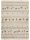Shaggy rug Gobi Beige 200x290 cm