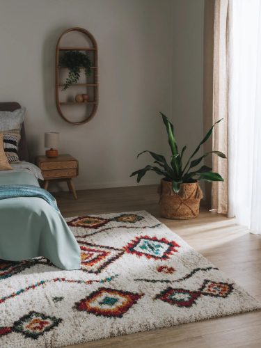 Shaggy rug Gobi Beige 200x290 cm