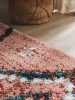 Shaggy rug Gobi Rose 15x15 cm Sample
