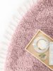 Shaggyszőnyeg Ava Rose ¸ 120 cm kerek