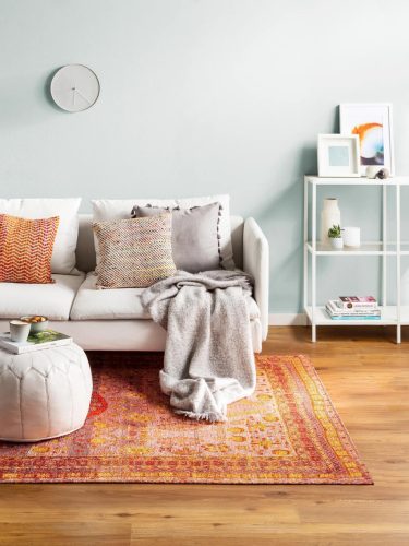 Flat Weave Rug Stay Red 230x340 cm