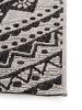 Kültéri és beltéri szőnyeg Cleo fehér/fekete 120x170 cm