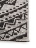 In- & Outdoor Rug Cleo White/Black 140x200 cm