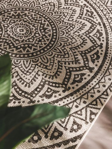 In- & Outdoor Rug Cleo White/Black 300x400 cm
