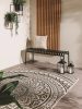 In- & Outdoor Rug Cleo White/Black 80x150 cm