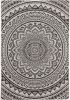 In- & Outdoor Rug Cleo White/Black 15x15 cm Sample