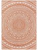 Kültéri és beltéri szőnyeg Cleo narancssárga 15x15 cm Mintadarab