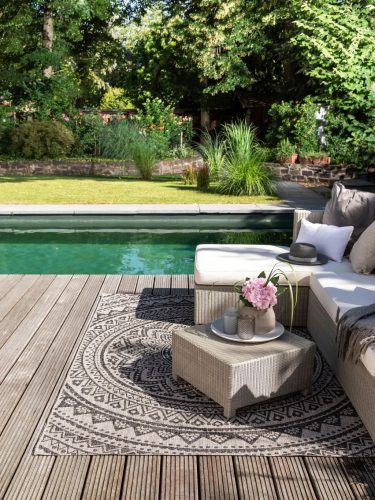 In- & Outdoor Rug Cleo Beige/Brown 240x340 cm