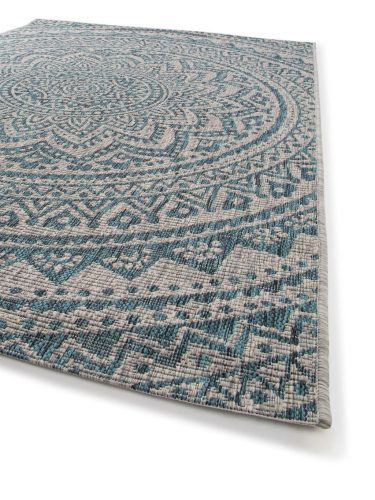 In- & Outdoor Rug Cleo Beige/Blue 160x230 cm