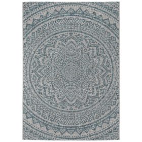 In- & Outdoor Rug Cleo Beige/Blue 300x400 cm