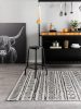 In- & Outdoor Rug Cleo White/Black 160x230 cm