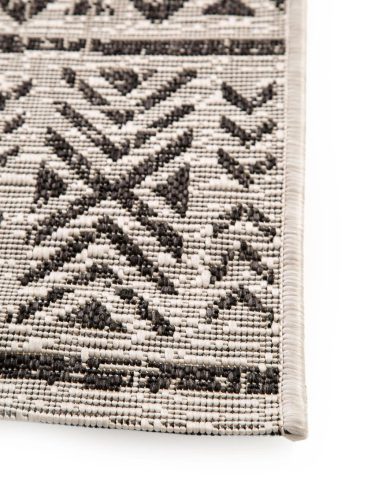 In- & Outdoor Rug Cleo White/Black 300x400 cm
