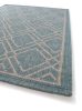Kültéri és beltéri szőnyeg Cleo türkizkék 15x15 cm Sample