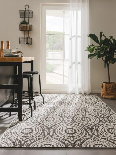 In- & Outdoor Rug Cleo White/Black 200x290 cm