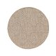 In- & Outdoor Round Rug Cleo Cream/Beige ø 120 cm round