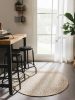 In- & Outdoor Round Rug Cleo Cream/Beige ø 120 cm round