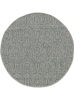 Kültéri és beltéri szőnyeg Cleo bézs/türkiz 120 cm kerek