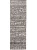 Kül- és beltéri futószőnyeg Cleo White/Black 80x240 cm