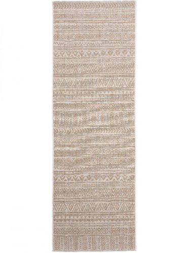 Kül- és beltéri futószőnyeg Cleo Cream/Beige 80x240 cm