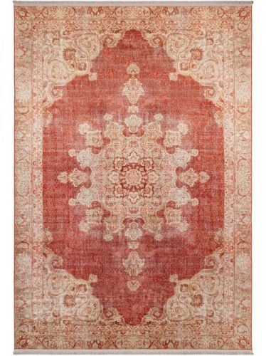Nyomott mintás szőnyeg Siljan Beige/Red 130x190 cm