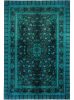 Nyomott mintás szőnyeg Siljan Turquoise 130x190 cm