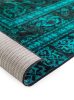 Nyomott mintás szőnyeg Siljan Turquoise 160x230 cm
