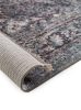 Nyomott mintás szőnyeg Siljan Grey/Turquoise 200x300 cm