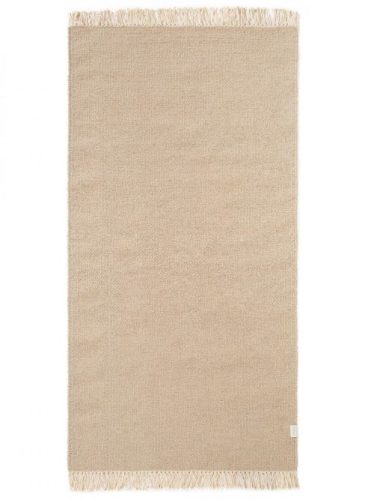 Gyapjúszőnyeg Liv Beige 80x300 cm