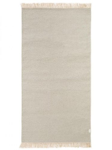 Gyapjúszőnyeg Liv Light Grey 80x300 cm