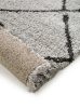 Shaggy szőnyeg Gobi szürke 160x230 cm