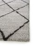 Shaggy szőnyeg Gobi szürke 200x290 cm