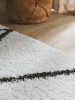Shaggy rug Gobi Cream 15x15 cm Sample