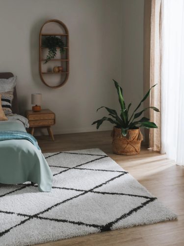 Shaggy rug Gobi Cream 120x170 cm
