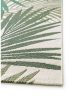 Capri zöld/bézs színű kültéri és beltéri szőnyeg 80x150 cm