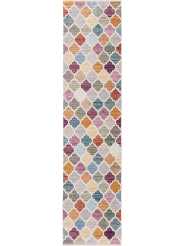 Viscose Rug Yuma Multicolour 70x300 cm