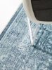 Viszkóz szőnyeg Yuma kék 15x15 cm Sample